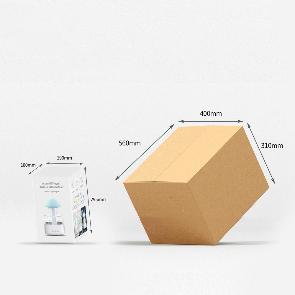Ultrasonic Atomizing Cloud And Rain Humidifier
