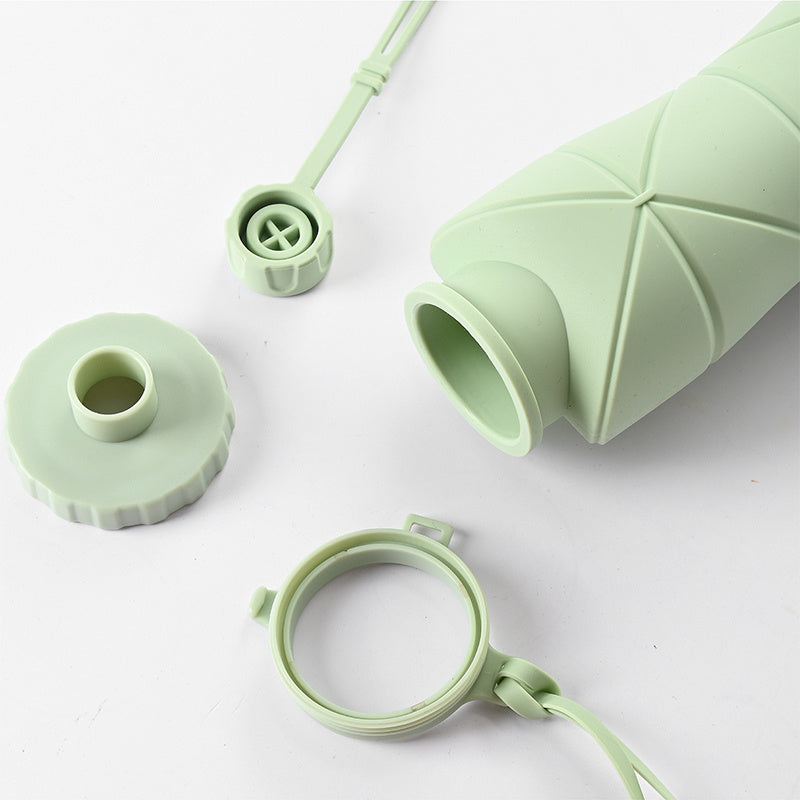 Travel Portable Folding Silicone Water Bottle