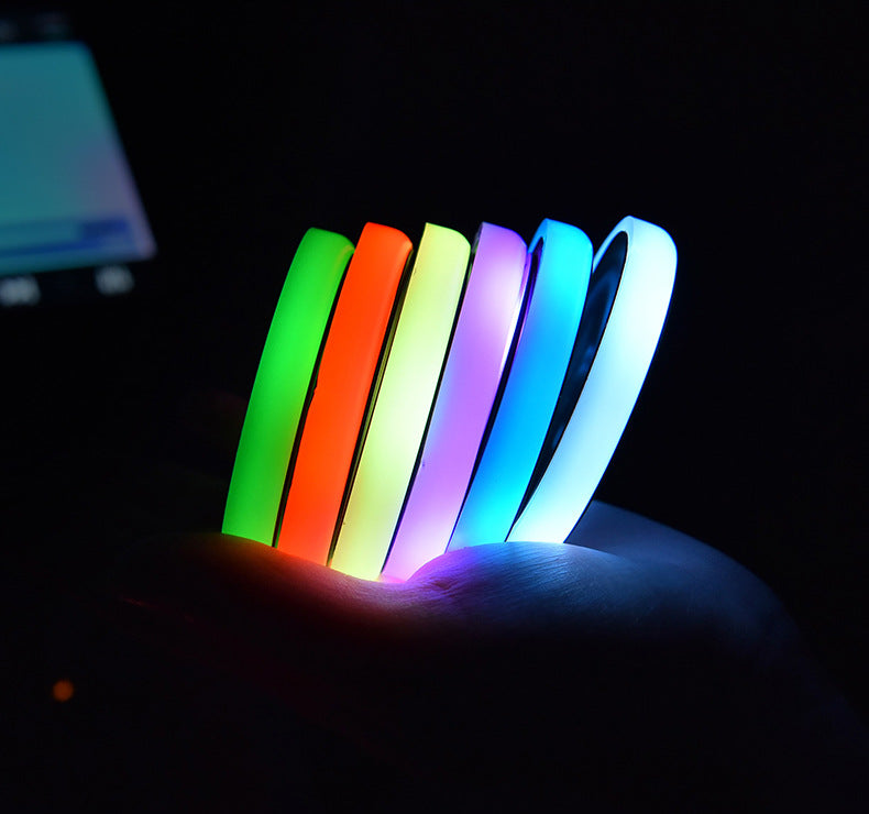 Colorful Cup Holder LED Light-up Coaster