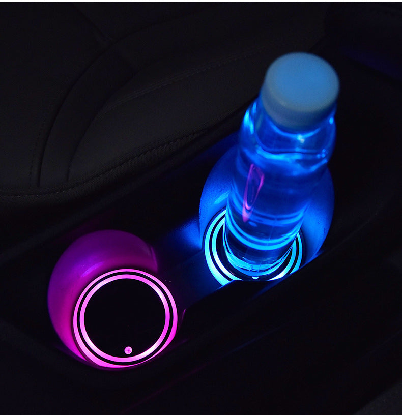 Colorful Cup Holder LED Light-up Coaster
