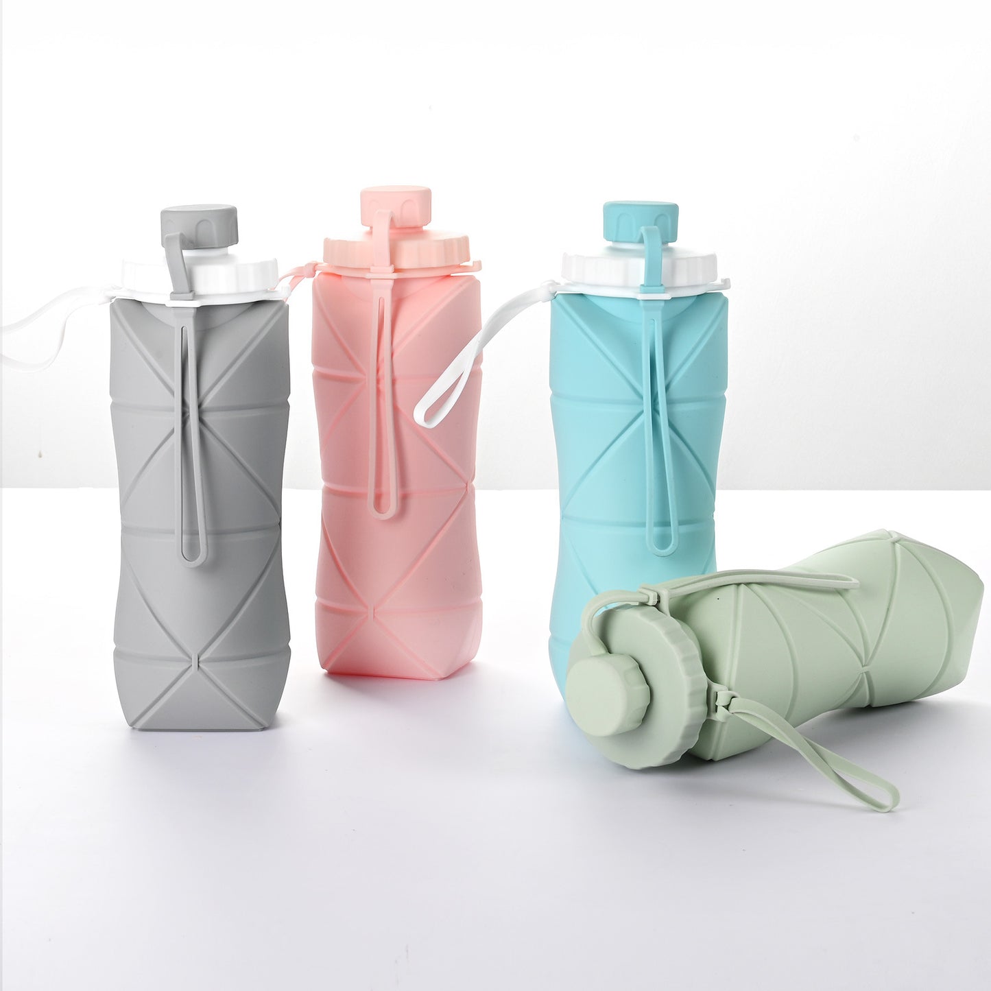 Travel Portable Folding Silicone Water Bottle