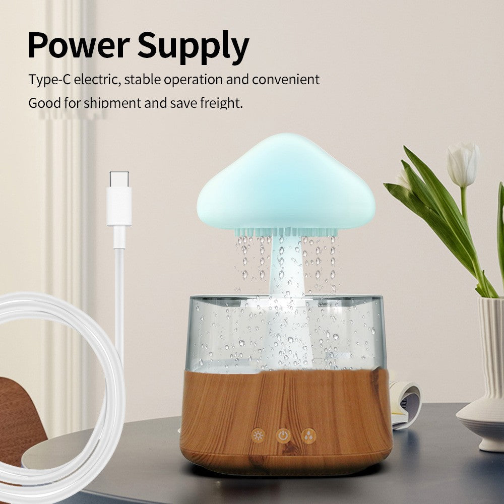 Ultrasonic Atomizing Cloud And Rain Humidifier